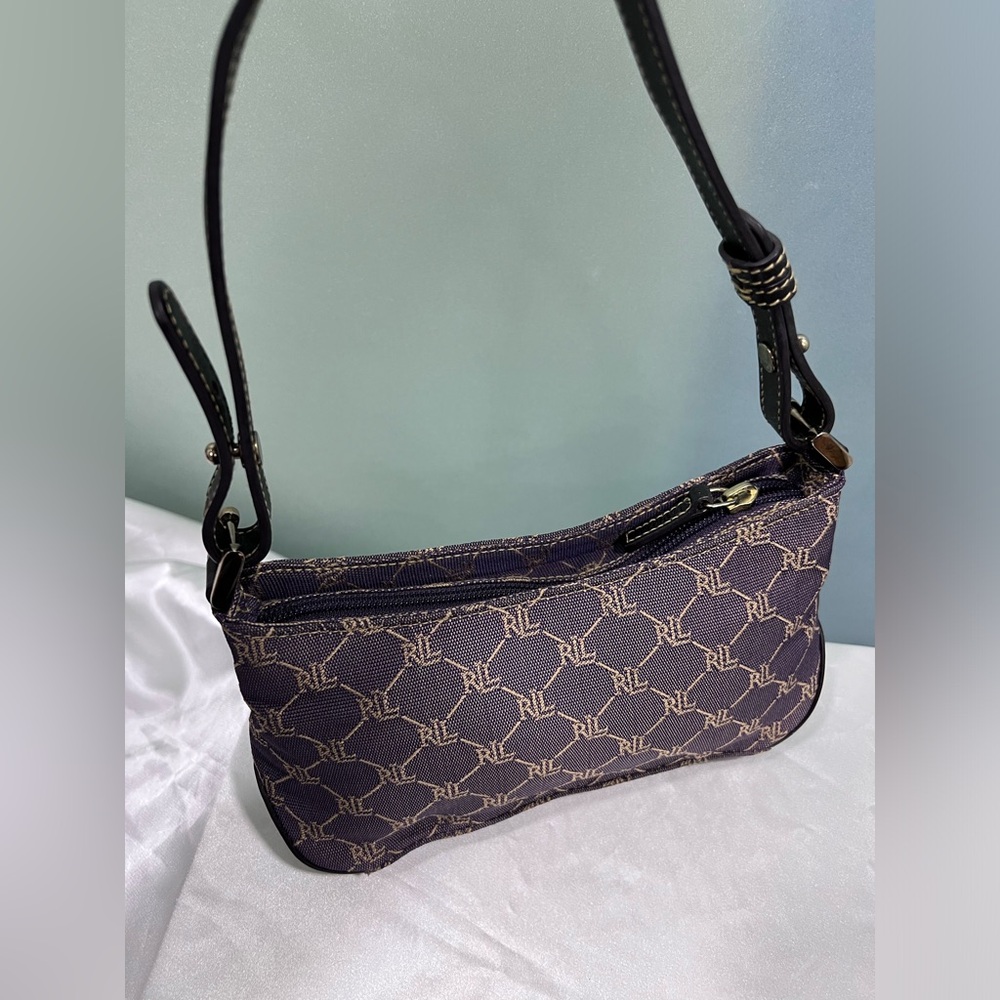 Vintage Polo Ralph Lauren hobo bag.purple